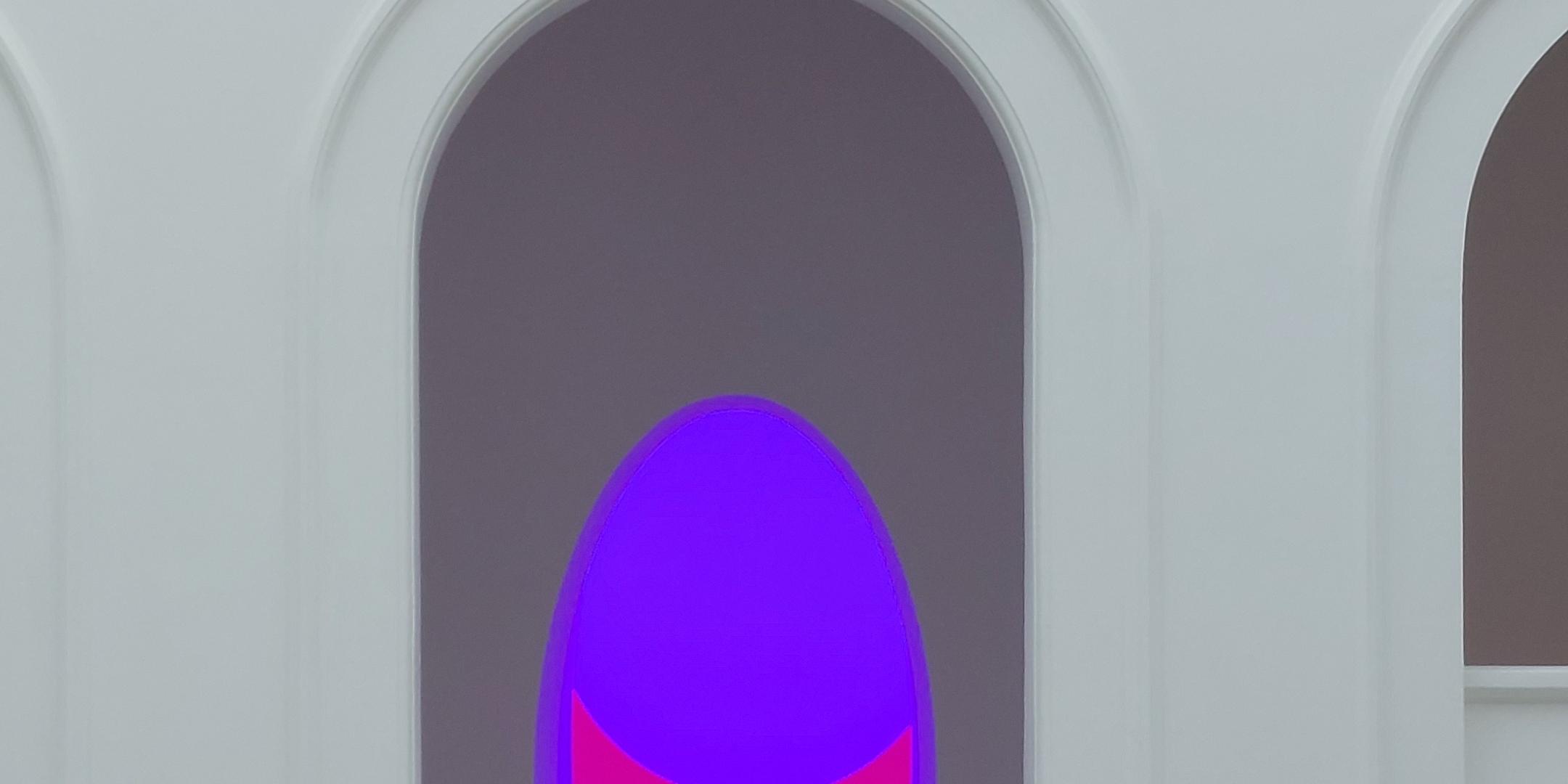 Blick auf 'A Chapel for Luke', James Turrell im Diözesanmuseum Freising