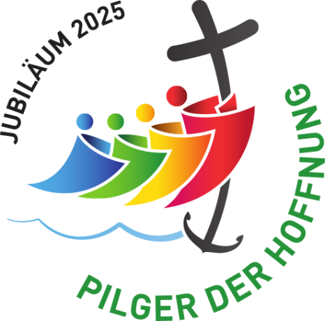 Logo des Heiligen Jahres 2025 (deutsch)