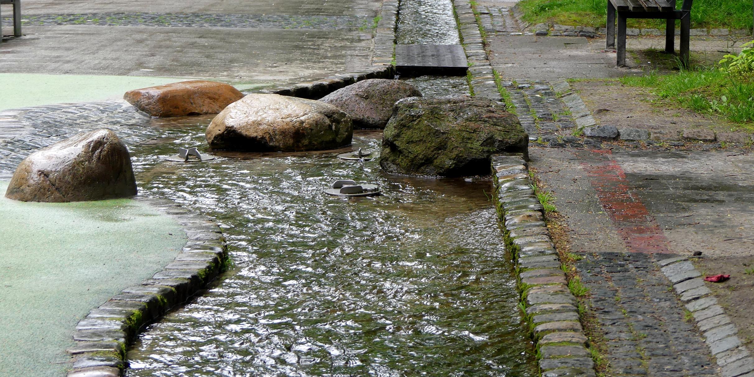 Bachlauf am Lindenplatz